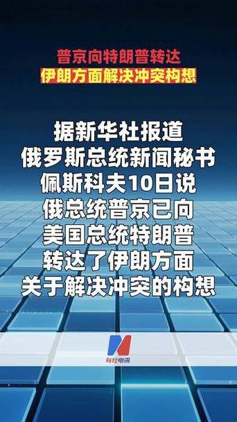 普京向美方转达伊朗解决冲突构想