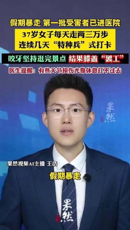假期暴走膝盖疼 第一批受害者已进医院