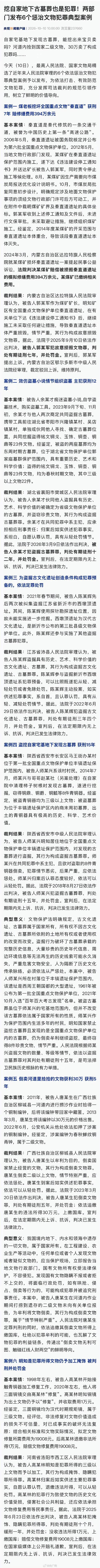 痴迷盗墓小说自学盗墓 男子获刑十二年